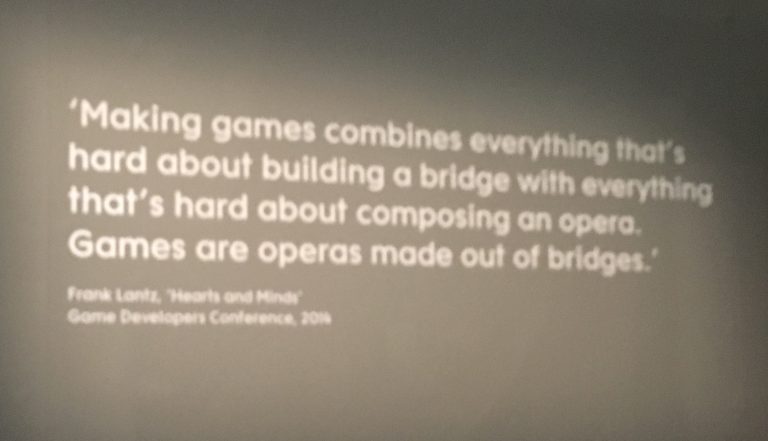 video game exhibition in V&A museum www.gamificationnation.com